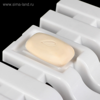 Полка на ванну, 69&times;30&times;6 см, цвет белый