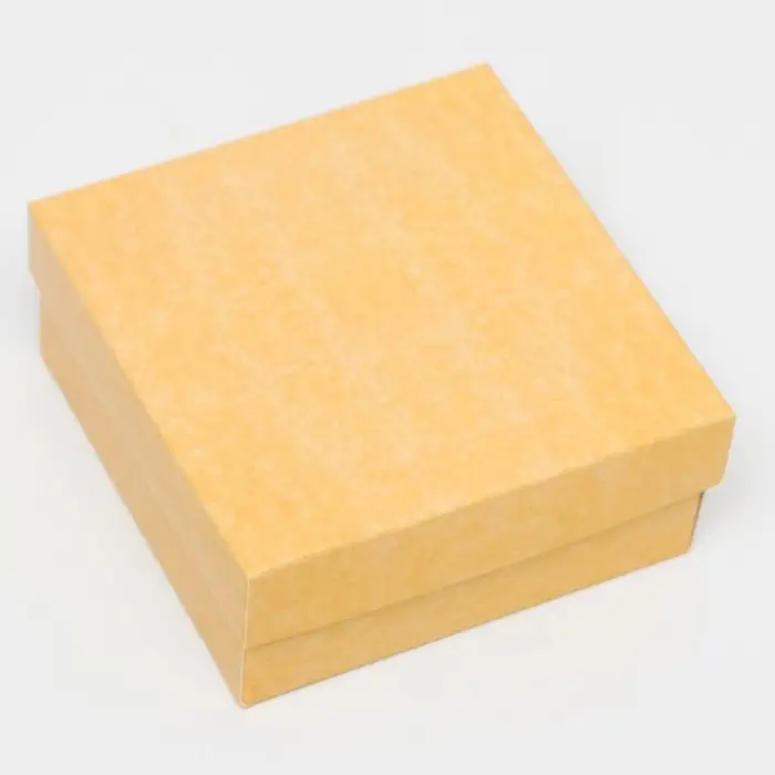 Коробка подарочная складная, упаковка, крышка-дно, крафт, 12 х 12 х 5 см