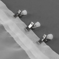 Зажим для штор для потолочного карниза, d 10 &times; 30 мм, металл, набор 20 шт