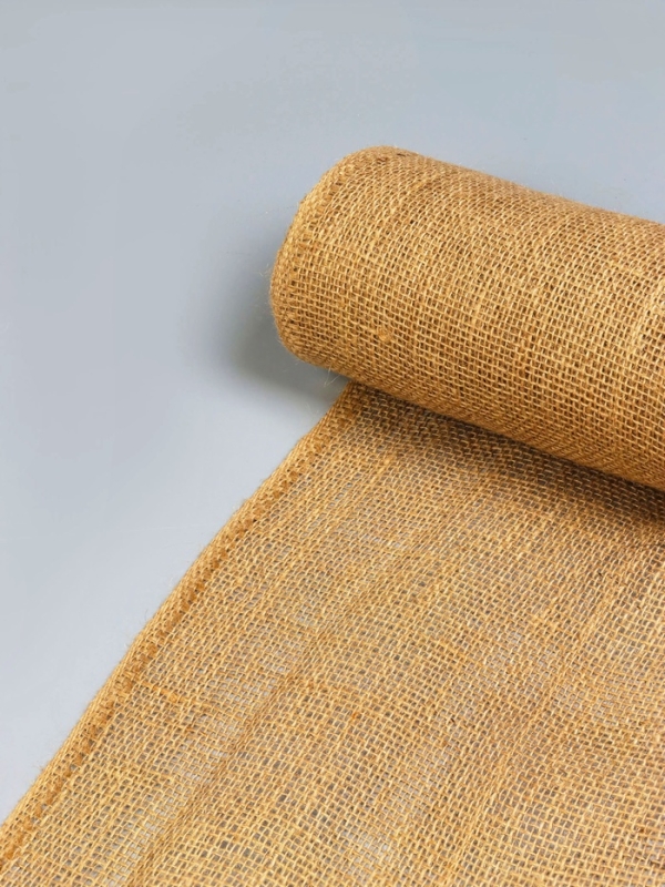 Джут натуральный, 1,1 &times; 10 м, плотность 190 г/м&sup2;, плетение 26 &times; 26 нитей