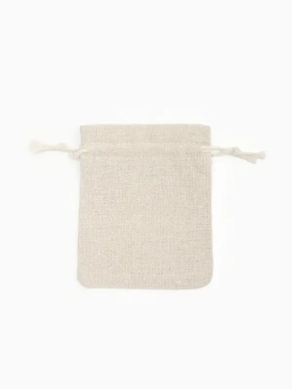 Мешочек подарочный &laquo;Лён&raquo; 10&times;12, бежевый