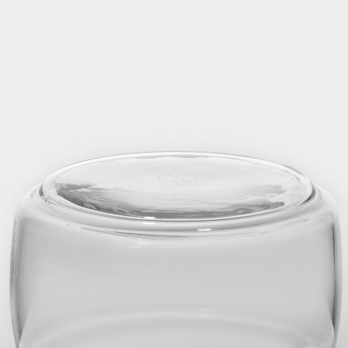 Банка для сыпучих продуктов стеклянная Cesni, 420 мл, цвет прозрачный