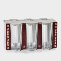 Набор стаканов &laquo;Глория&raquo;, 280 мл, d=7 см, h=14 см, 6 шт