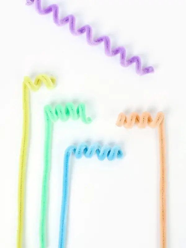 Синельная проволока, набор 100 шт, размер 1 шт 30х0,8 см  7 цветов в наборе