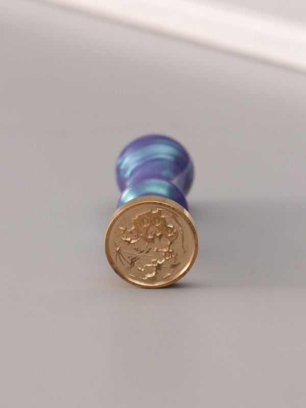 Сургучный набор "Планета" печать, ручка, сургуч 12,5х10х3,6 см