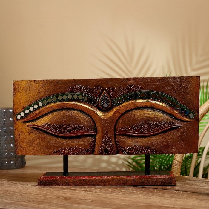 Декор "Глаза" албезия 50х6х27 см