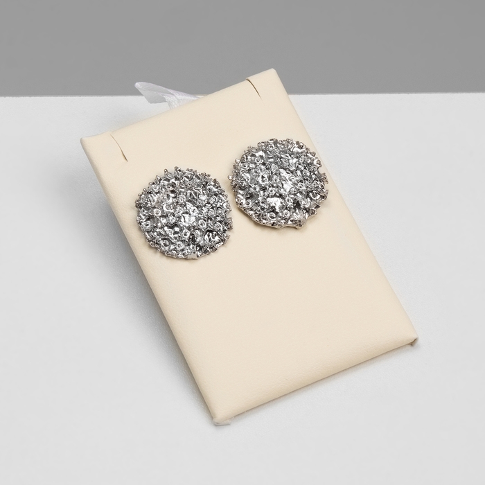 Подставка под серьги &laquo;Подушка&raquo; , 5,5&times;7,5 см, цвет белый