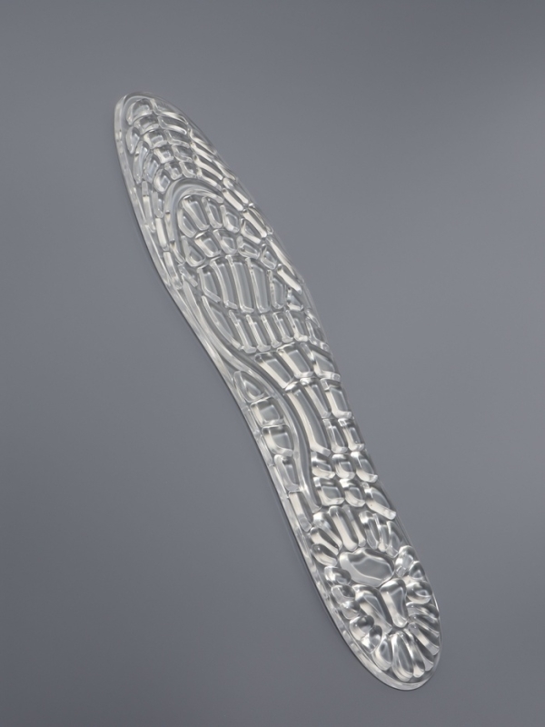 Стельки (полиэстер, силикон) на кл осн универс 36-40р-р 26,5см (пара) прозрач пак SS