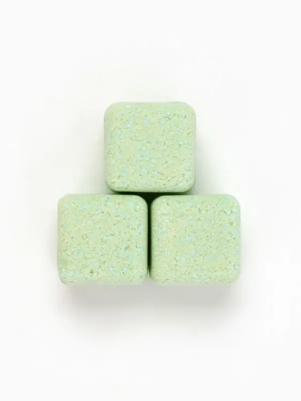 Бомбочки для ванны &laquo;Кубики&raquo;, набор 3 шт x 70 г, аромат взрывное яблоко, URAL LAB