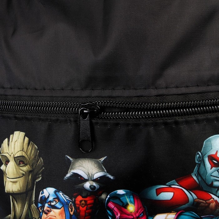 Мешок для обуви с карманом 420*350 мм, Человек-паук