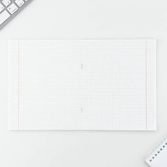 Тетрадь в клетку, 48 л., А5, на скрепке, блок №1, Boo!, МИКС