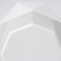 Дозатор для мыла &laquo;Призма&raquo;, 330 мл, цвет белый