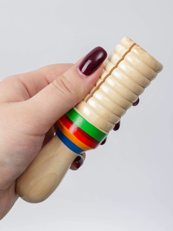 Музыкальный инструмент Гуиро Music Life трещотка, 13 х 3,5 см