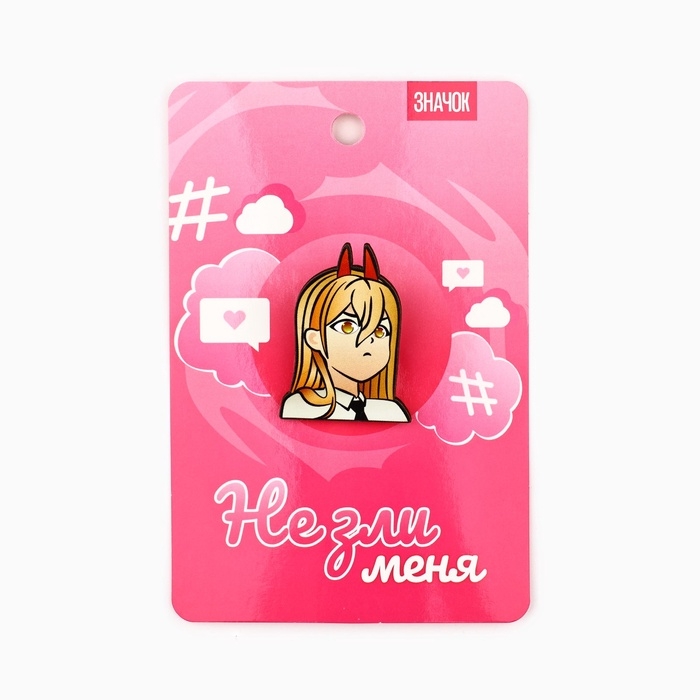 Значки деревянные &laquo;Аниме&raquo; в шоубоксе, 20 шт