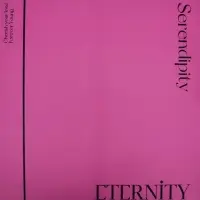 Пленка для цветов матовая, &laquo;Стастливая вечность&raquo;, 57&times;57 см, фуксия, 65 мкм