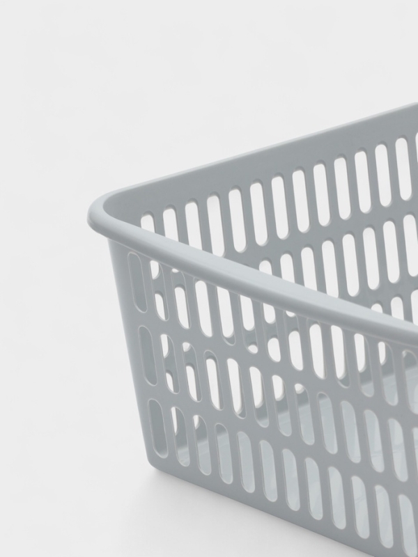 Корзина для хранения Полимербыт, пластик, 36&times;25&times;12.5 см, МИКС