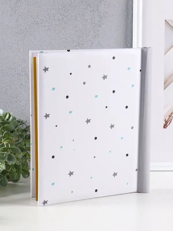 Фотоальбом "Слоник" 10 "магнитных"листов 23X28см, пер-т внутр.спираль