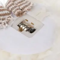 Фигура текстиль &laquo;Гном лосяш&raquo; 33 см, 1 LED, от батареек AG13&times;3, свечение тёплое белое