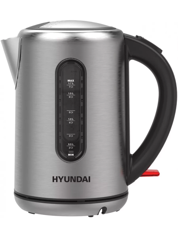 Чайник HYK-S9909 1,7л 2200Вт серебристый (металл)