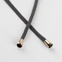 Наконечник для шнура, d=5 мм, 14&times;9 мм, 4 шт., цвет золотой