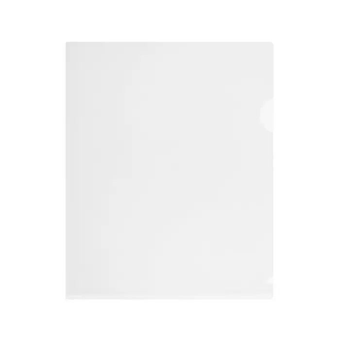 Папка-уголок, А5, 180 мкм, Calligrata, прозрачная, бесцветная