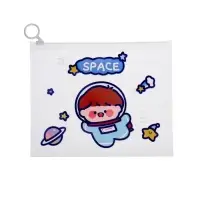 Папка на молнии А5 "Космонавты", МИКС