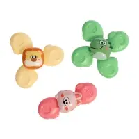 Спиннеры на присосках, 3 шт в наборе, зверушки