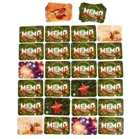 Настольная игра Мемо &laquo;Новый год&raquo;, подвес на ёлку в подарок