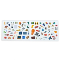 100 наклеек &laquo;Профессии&raquo;, 12 стр.