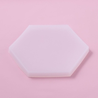 Молд Доляна &laquo;Шестиугольник&raquo;, силикон, 16&times;14&times;1,2 см, прозрачный