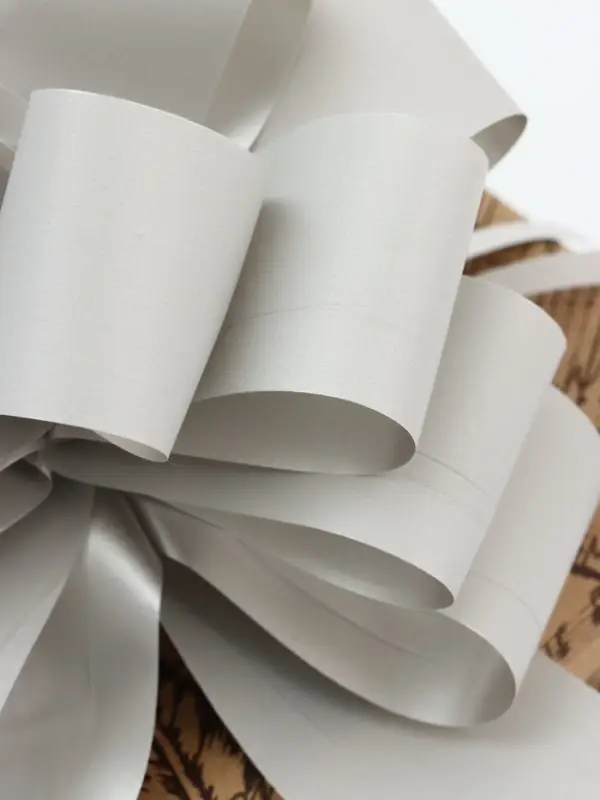 Бант - шар №4.5, серебро