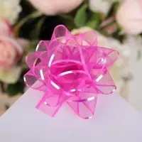 Бант - звезда №7.5 &laquo;Золотая полоса&raquo;, МИКС