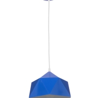 Светильник Edward 1х40Вт Е27 пр-1м синий 25х21,5х18см