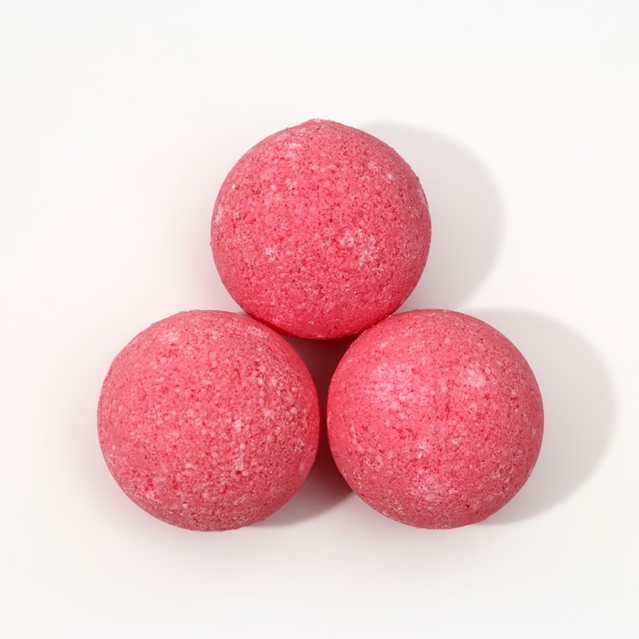 Набор бомбочки для ванны ЧИСТОЕ СЧАСТЬЕ &laquo;С 8 Марта!&raquo;, 3х40 г