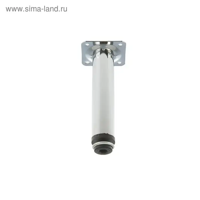 Опора круглая, d=30 мм, H=150, цвет хром