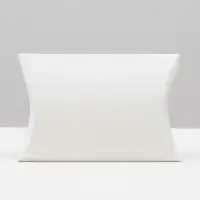 Коробка складная, белая, 11 х 8 х 2 см