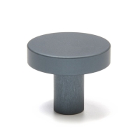 Ручка-кнопка CAPPIO PK325, d=30 мм, цвет графит, 8 шт.