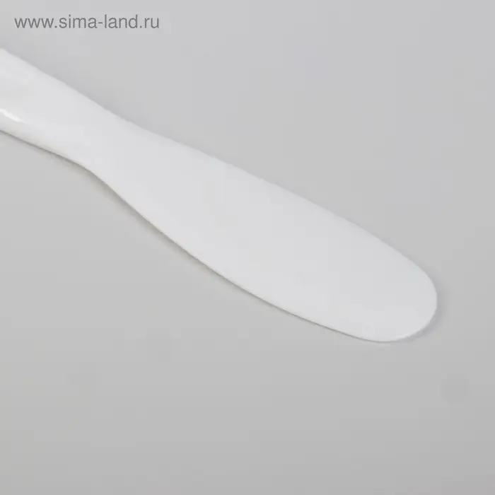Шпатель для депиляции, 18.5 см, белый
