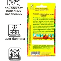 Семена  цветов Бархатцы "Апельсин" прямостоячие, О, 0,3 г
