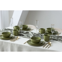 Кружка керамическая Dolce Ceramo &laquo;Олива&raquo;, 450 мл, зелёная