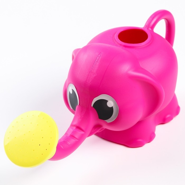 Ковш пластиковый для купания и мытья головы, детский банный ковшик &laquo;Слоник&raquo;, 650 мл., цвет МИКС