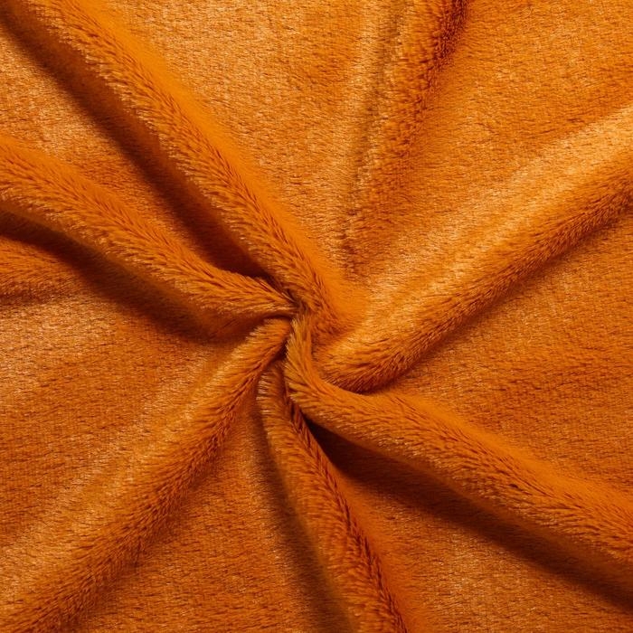 Лоскут для рукоделия, 50 &times; 50 cм, мех, цвет рыже-коричневый