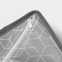 Органайзер для хранения белья Доляна &laquo;Фора&raquo;, 8 ячеек, 28&times;14&times;10 см, цвет серый