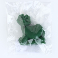 Новогодняя свеча интерьерная &laquo;Новый год: Змейка милашка&raquo;, зелёная, 69 х 61 х 36