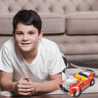 Конструктор металлический &laquo;Спортмобиль&raquo;, 4 в 1, 226 деталей