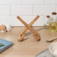 Подставка для книг, планшетов, 16,5&times;12,5&times;16,5 см, длина 1 детали 22,5 см, берёза