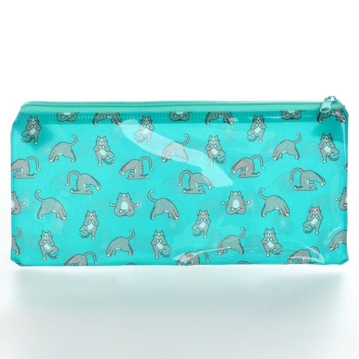 Пенал школьный мягкий плоский 9,5 х 20,5 ПВХ &laquo;1 сентября: Пупсики&raquo; МИКС