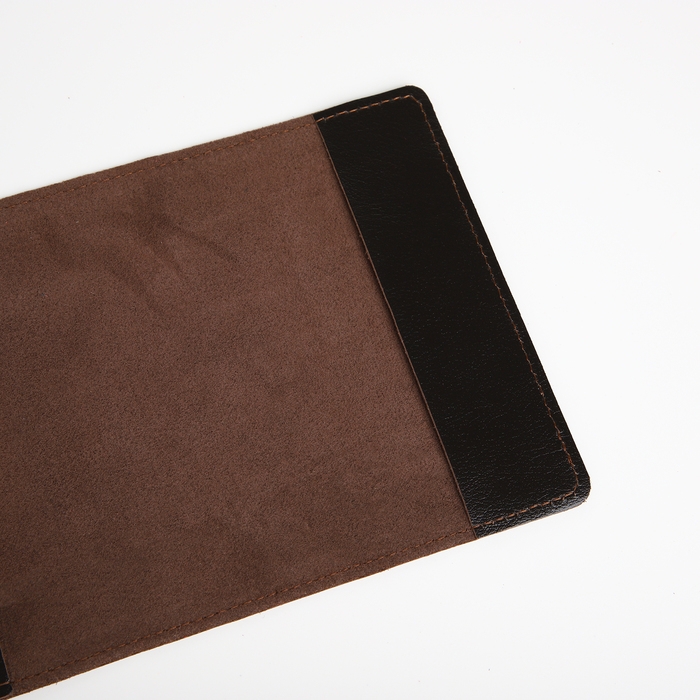 Обложка для паспорта TEXTURA, цвет коричневый