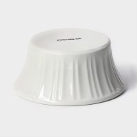 Рамекин из жаропрочной керамики Доляна &laquo;Маффин&raquo;, 250 мл, d=11,4 см, цвет белый