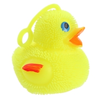 Мяч детский резиновый ёжка световой &laquo;Утята&raquo;, цвета МИКС , в шоубоксе